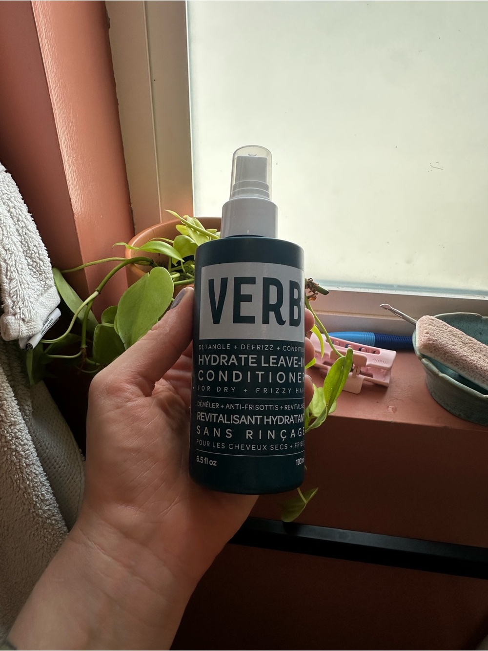 Verb leave in conditioner mask